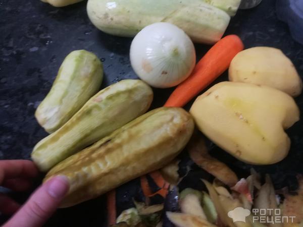 Летние, тушеные овощи фото