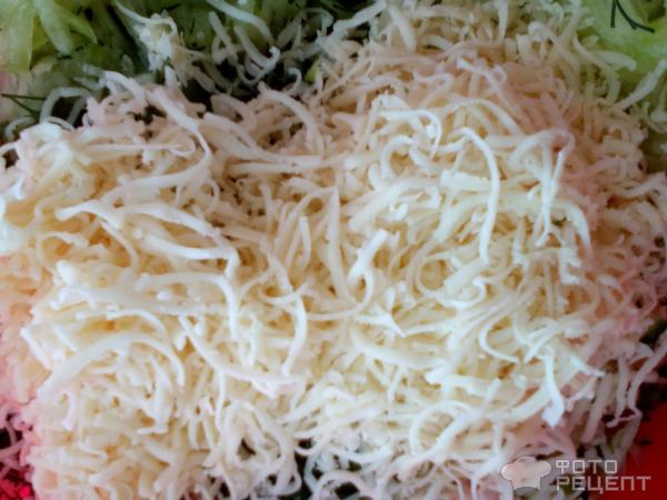 Оладьи кабачковые с сыром и свежим укропом фото