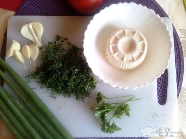 Закуска помидоры с сыром