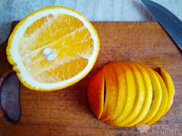 Утка запеченная с апельсинами фото