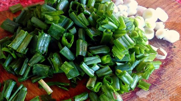 Салат из шпината и щавеля