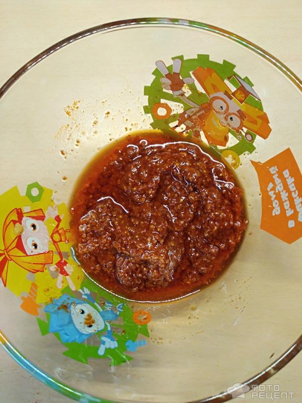Карбонад в горчичном соусе в духовке фото
