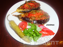 Баклажаны с мясным фаршем по-турецки, испеченные в духовке. (Karniyarik-Карныярык) ! Ну очень вкусно! фото
