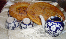 Домашние вкусные узбекские лепешки без дрожжей! фото