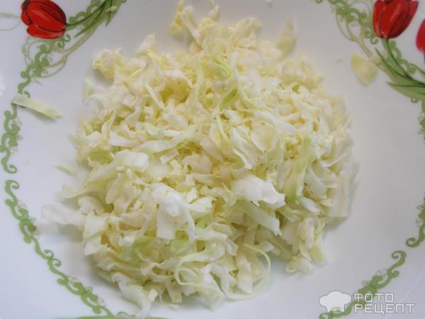 Салат с красным рисом фото