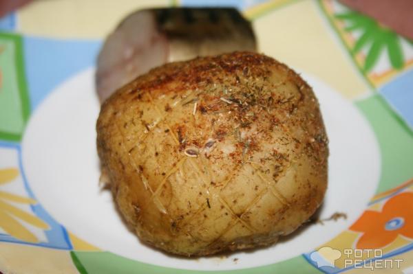 Картофель запеченный в микроволновке