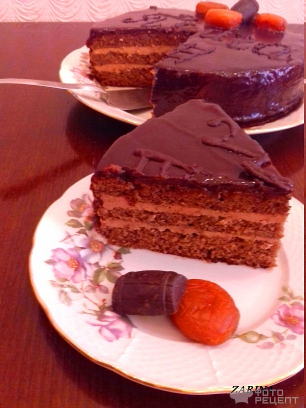 Торт Прага . Десерт моей юности фото