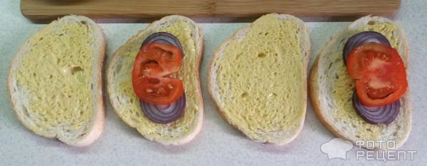 Горячие бутерброды в сендвичнице фото