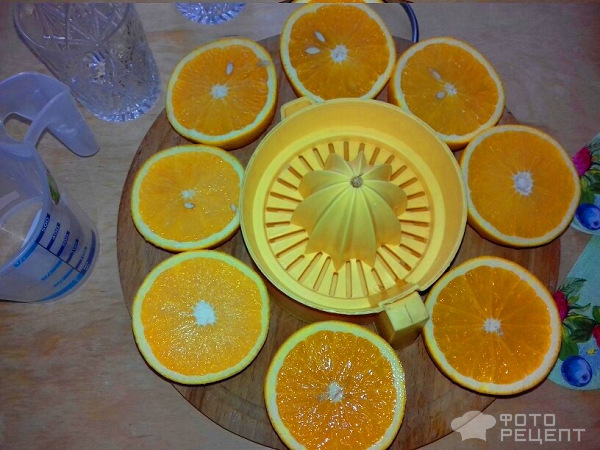 Цитрусовый десерт Апельсиновое чудо ! фото