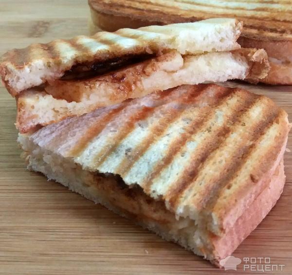 Сладкие горячие бутерброды фото