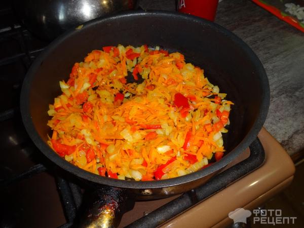 Капуста тушеная с овощами фото