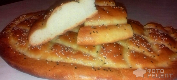 Турецкий хлеб Рамадан пиде фото
