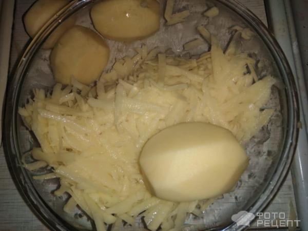 Картофельные драники с фаршем