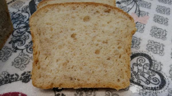 Хлеб овсяный в хлебопечке фото