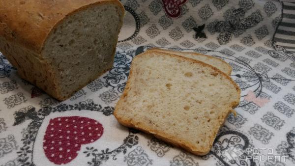 Хлеб овсяный в хлебопечке фото