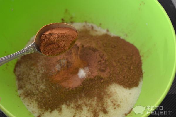 Шоколадный кекс из кабачка фото
