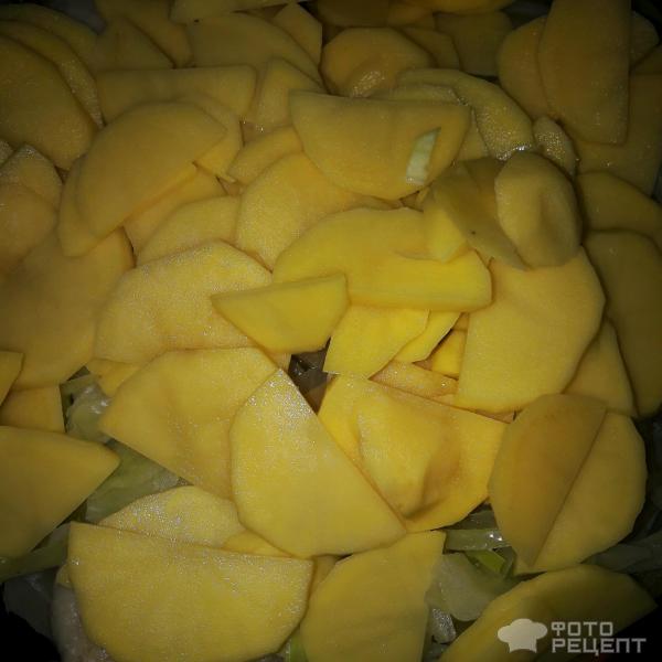 Капуста тушеная с овощами фото