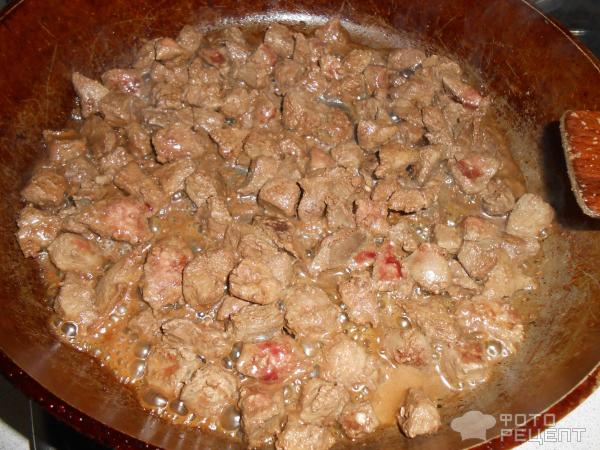 Подлива из свиной печени — рецепт с фото пошагово