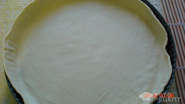 Кобете-вкусный пирог из слоеного домашнего теста фото