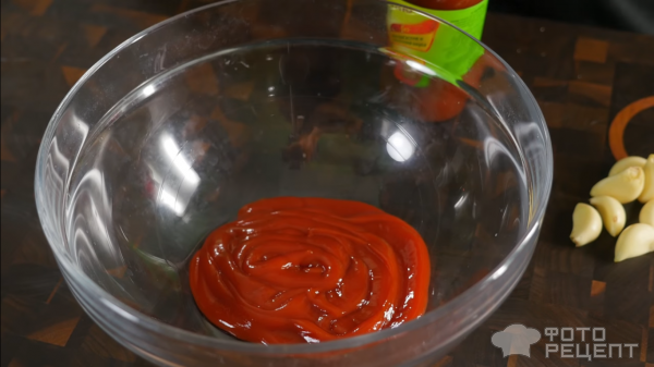 Курочка в духовке под кисло-сладким соусом фото