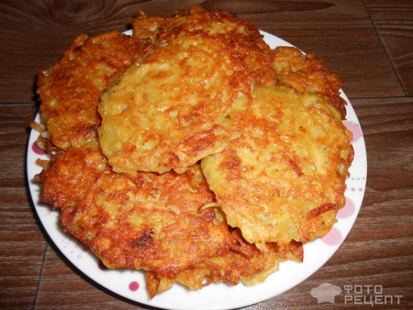 Рецепт: Хрустящие картофельные драники | быстро и просто)))