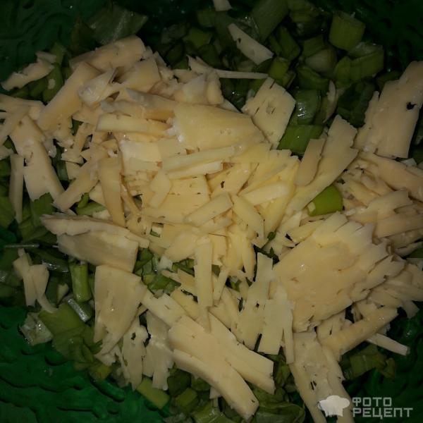 Салат осенний с сыром фото
