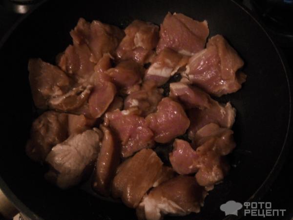 Свинина в сливочном соусе фото
