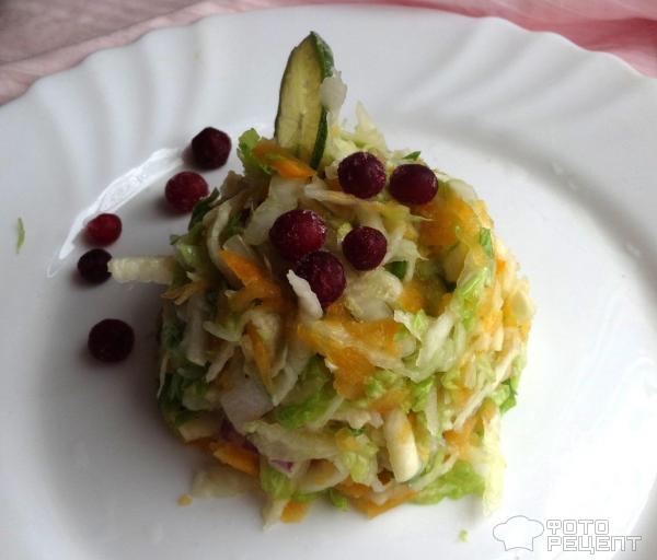 Салат для зимы с корнем сельдерея и пекинской капустой фото