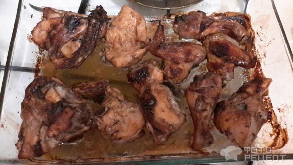 Курица в маринаде запеченная в духовке фото