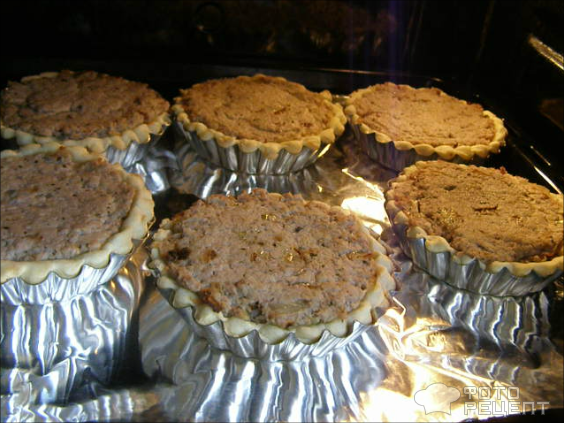 Мини-пироги с мясом фото