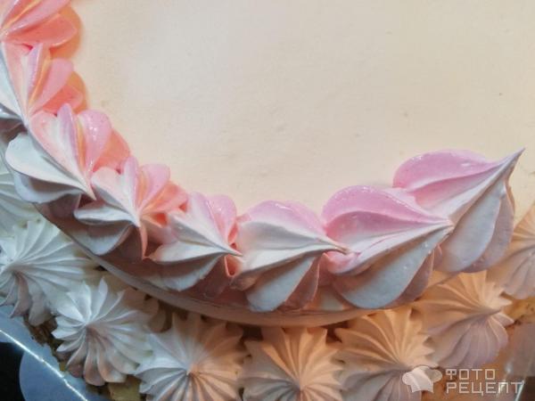 Бисквитный торт для Мамы фото