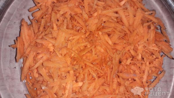 Печеночные котлеты в морковной шубке фото
