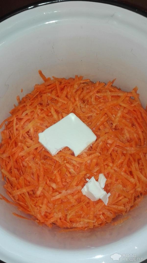 Морковная запеканка фото
