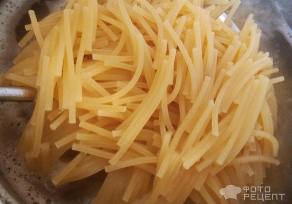 Лагман из спагетти фото