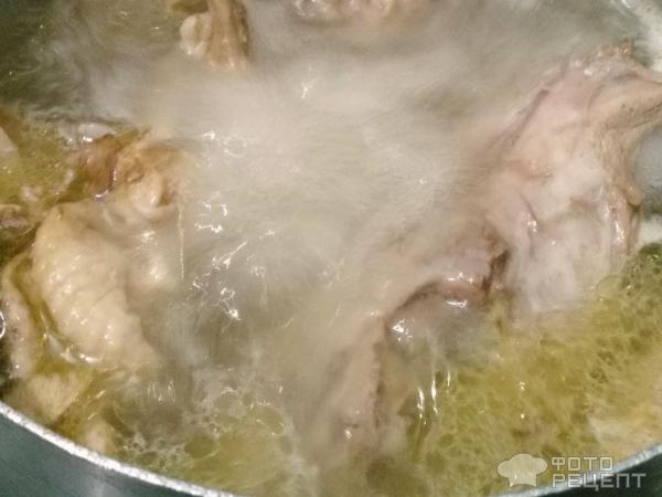 Способ приготовления варёной курицы тушеной с овощами