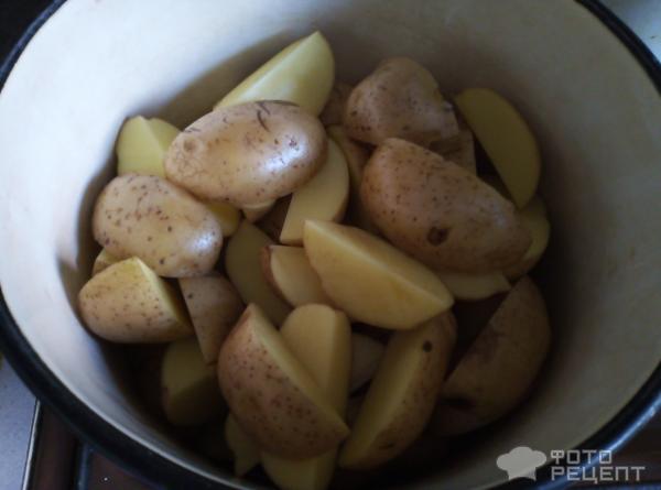 Картофель по-деревенски в духовке фото