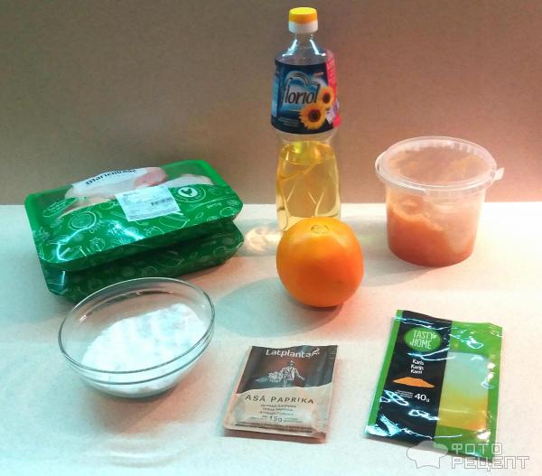 Курица в медово-апельсиновом соусе в духовке — рецепт с фото пошагово
