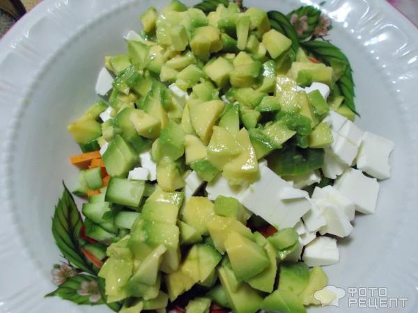 Салат-желе с овощами фото