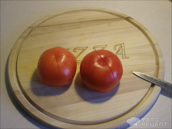 Гренки с сыром-фри и томатами фото