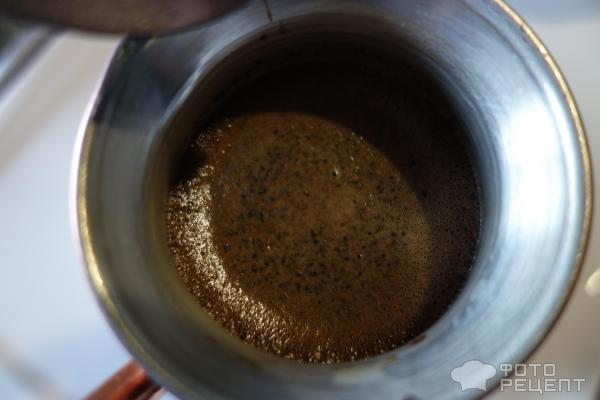 кофе на молоке в турке