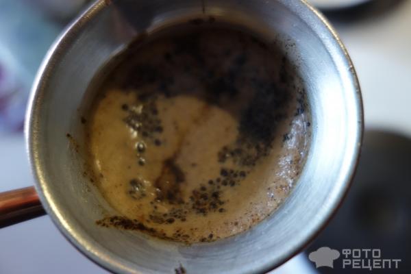 кофе на молоке в турке