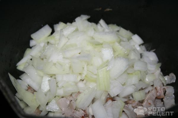 Рисовая лапша с курицей и овощами