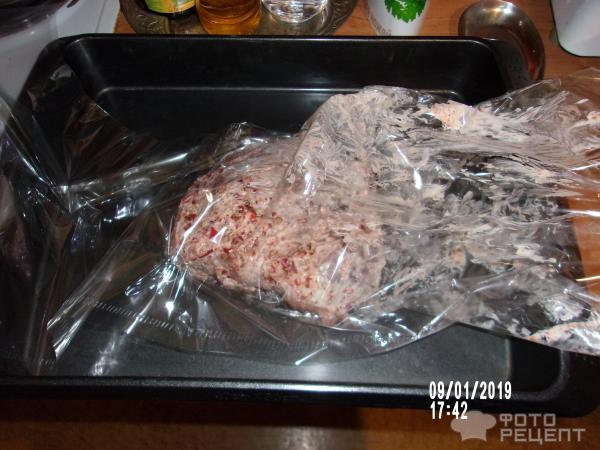Мясо запеченное в духовке фото