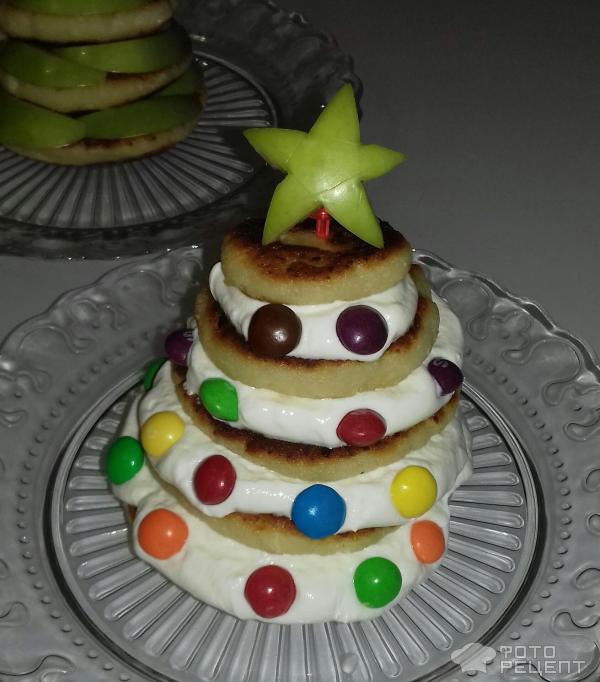 Десерт Новогодние елочки фото