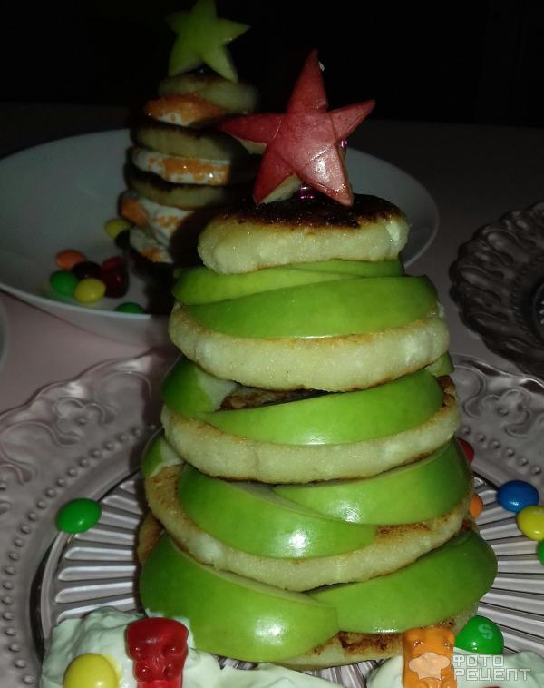 Десерт Новогодние елочки фото