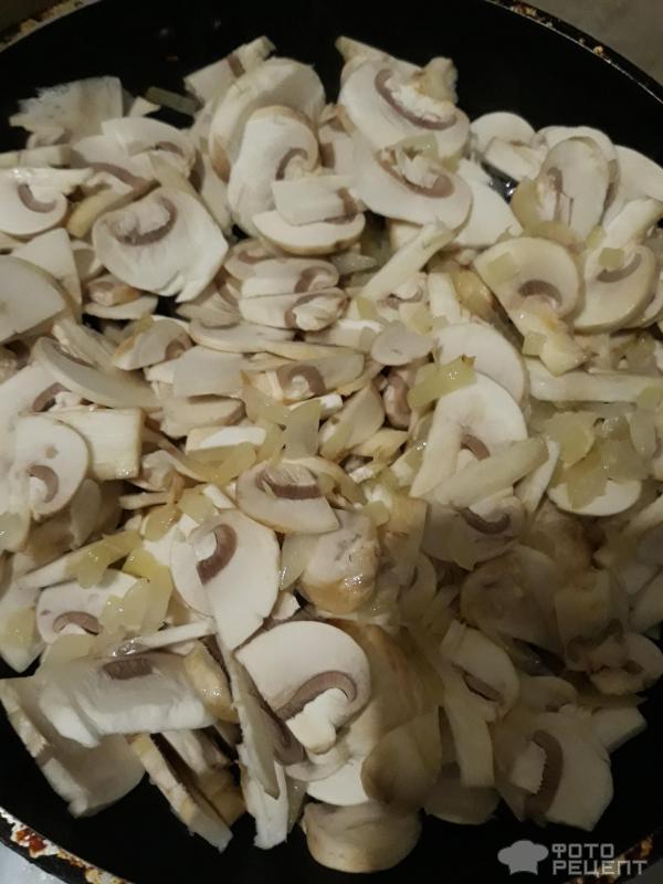 Котлетки картофельные с грибами фото