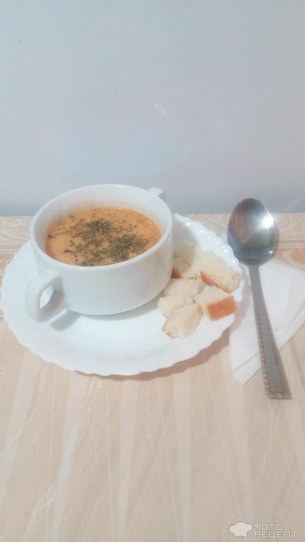 Крем суп с нутом фото