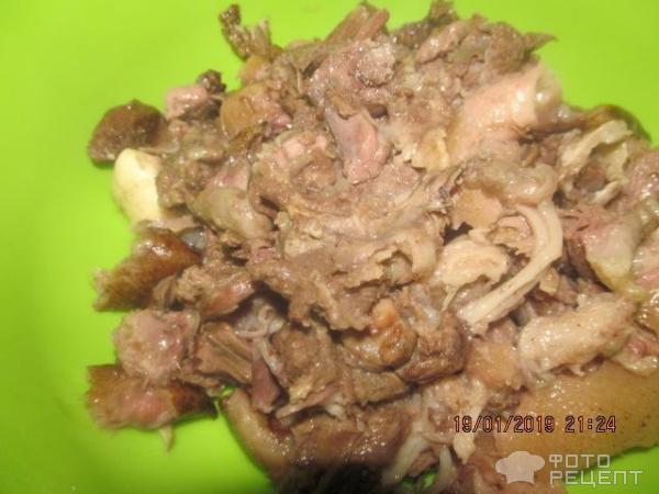 Прессованное мясо., пошаговый рецепт на ккал, фото, ингредиенты - Римма