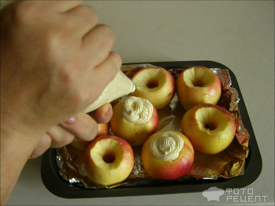 Печеные яблочки фото