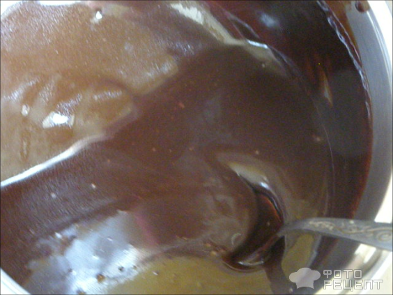 Щоколадный кекс с глазурью фото